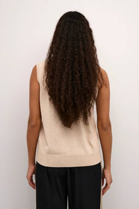 Kaffe - Kalizza Round Neck Sleeveless Pullover