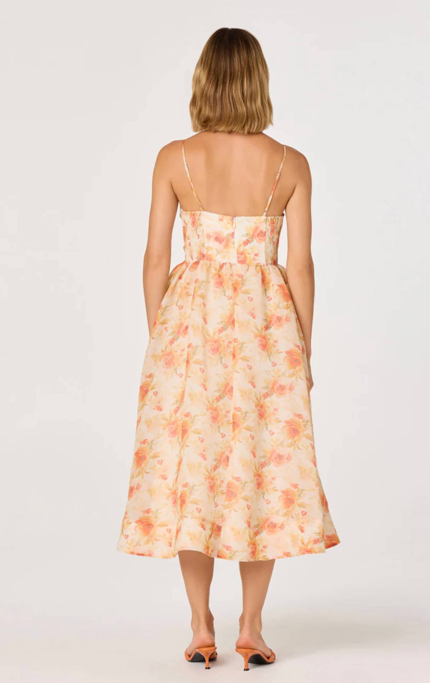 Astr - Janna Midi Dress