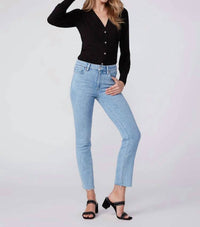 CINDY WITH RAW HEM JEAN