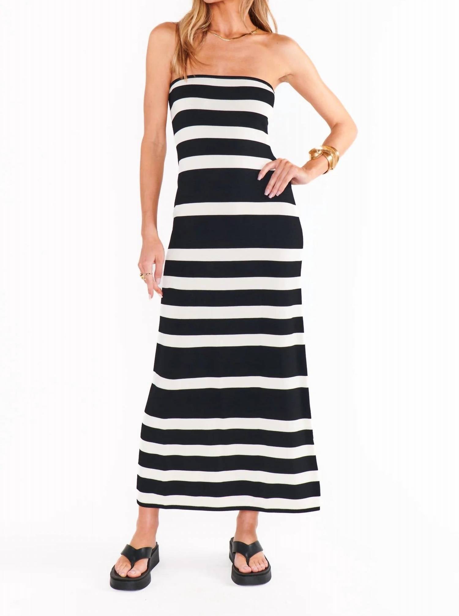 Show Me Your Mumu - Island Nights Tube Maxi Dress