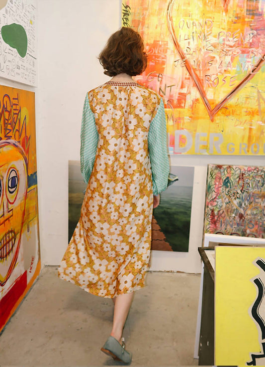 Me369 - Amelie Deep V-neck Dress