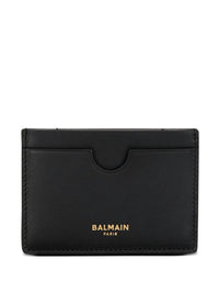 Balmain - Women's Leather Card Holder