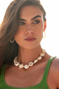 Adriana Pappas - Women's Spiral Shell Necklace