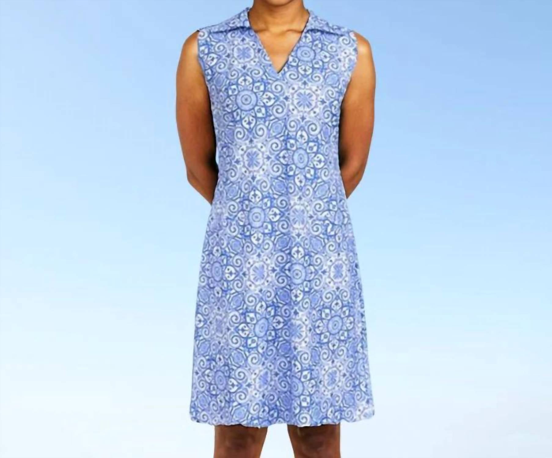 Katherine Way - St. Regis V Neck Mini Dress