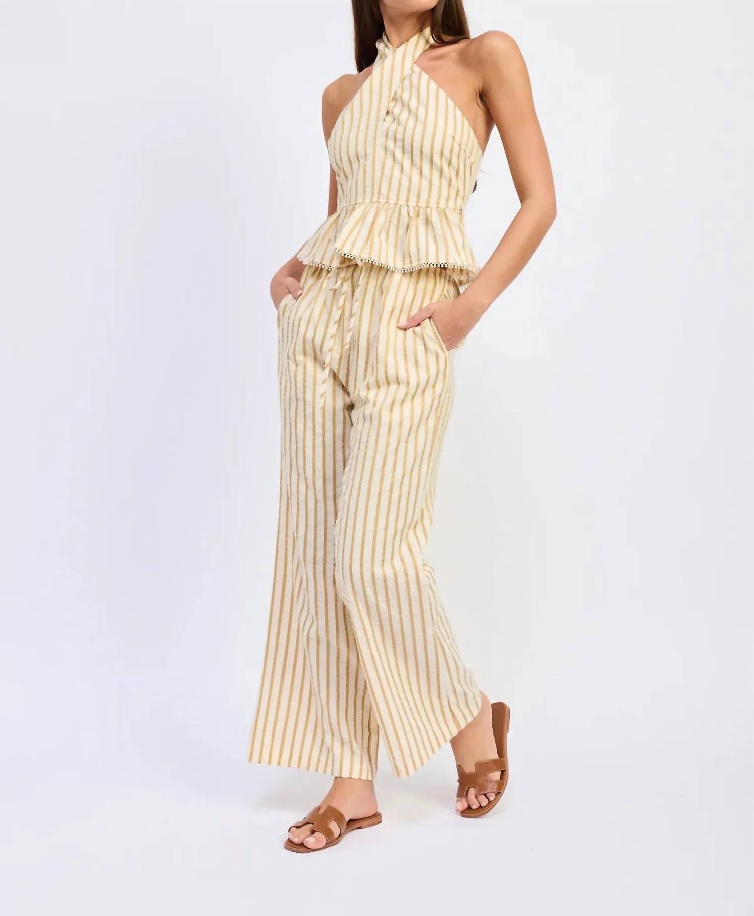 En Saison - Ivy Wide Leg Pants