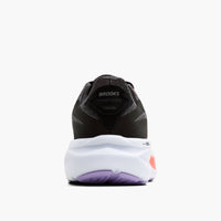 BROOKS Women's Ghost 17 Shoes in black purple coral - women's shoe - view 5