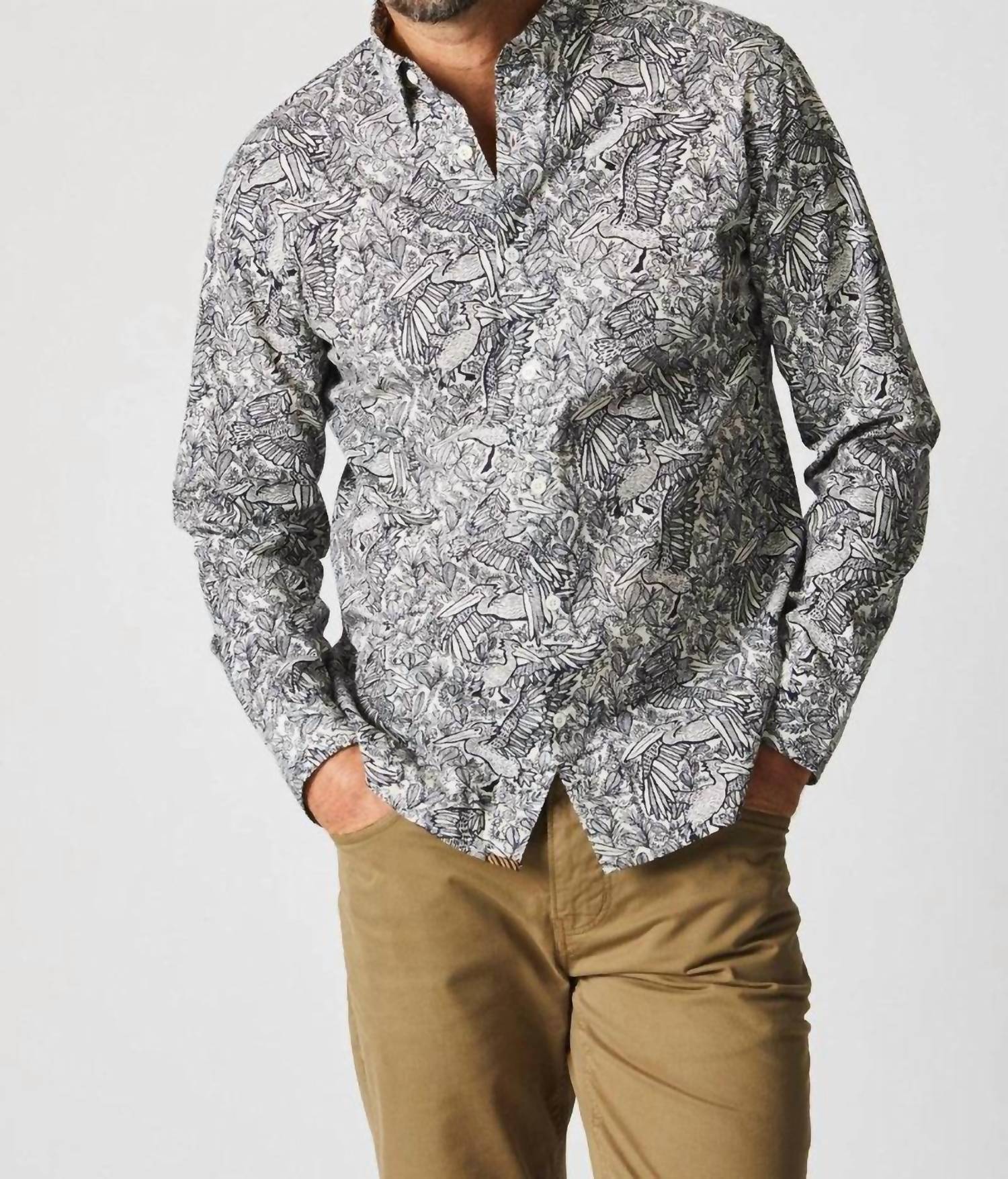 Billy Reid - Pelican Beach Wilson Long Sleeve Shirt
