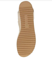 L'amour Des Pieds Women's Aizling Platform Wedge Slip On Sandals in natural linen - women's sandal - view 5