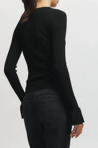 Saint Art - Watson Ruffle Knit Sweater