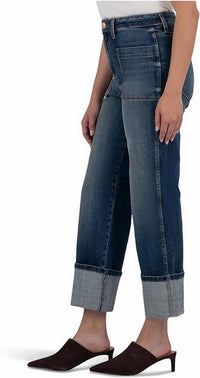 Kut From The Kloth - Sienna High Rise Straight Leg Jeans