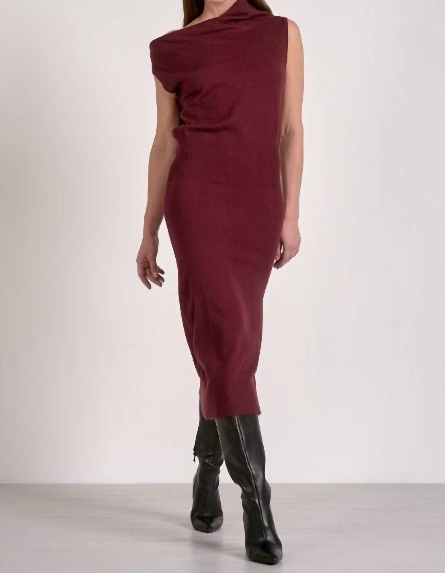 Elan - Sweater Midi Dress