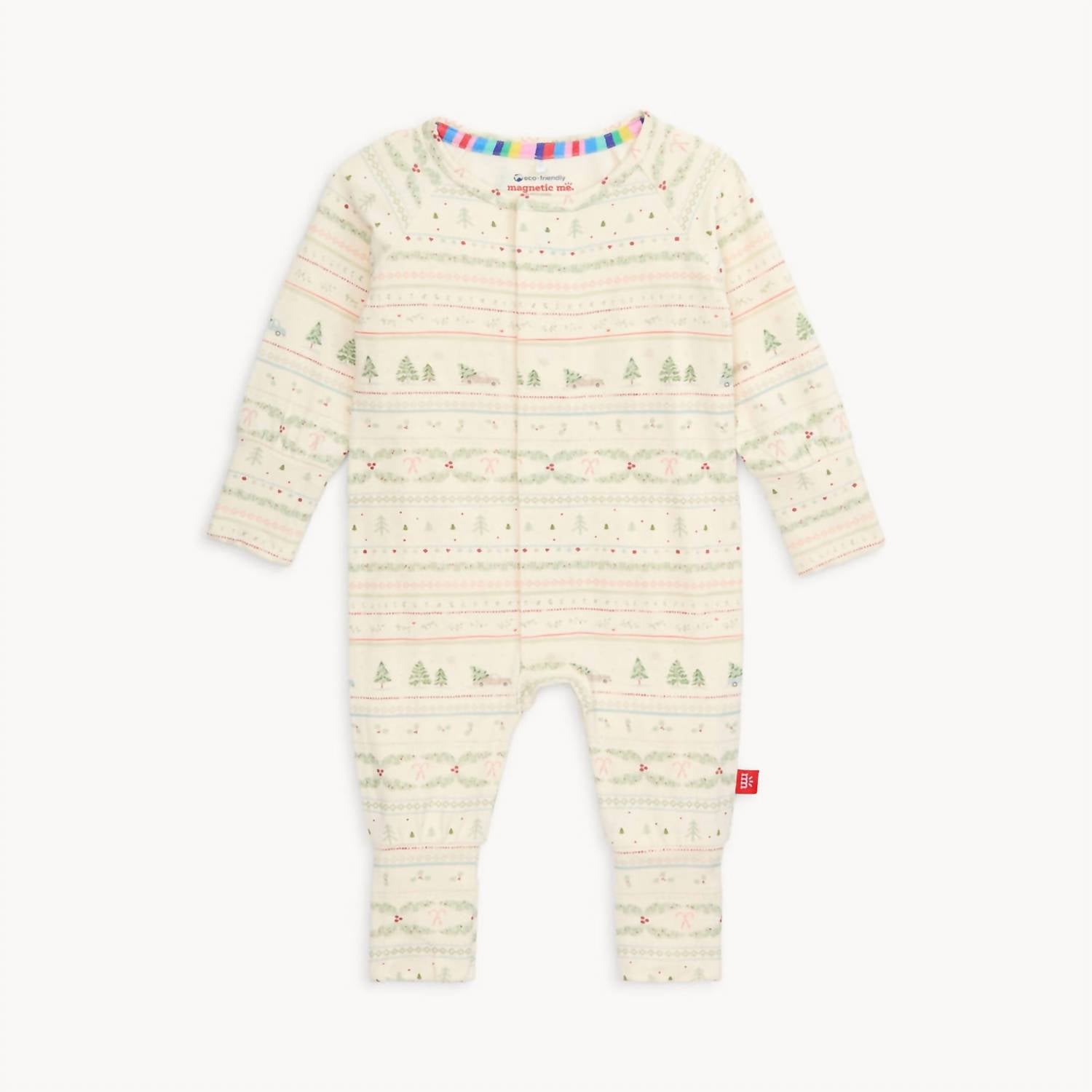 magnetic me Infant's Time Of Wonder Convertible Coverall in cream multi - kids' item