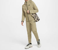 NIKE Sportswear Tech Fleece Windrunner Full Zip Hoodie in neutral olive black - kids' shirt - view 4