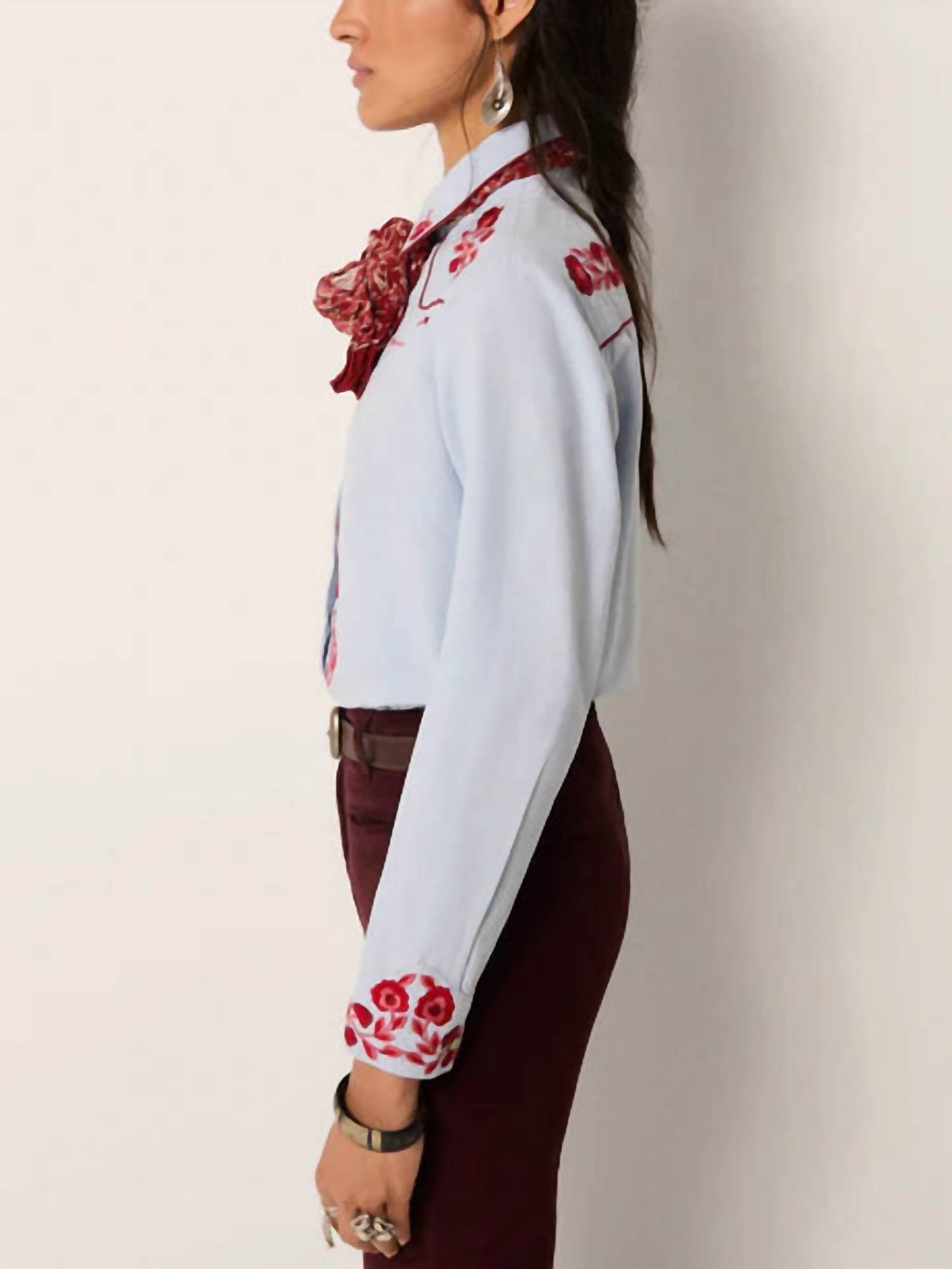 Maison Hotel - Jose Western Blouse