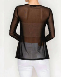 Origami - On A Dime Mesh Top
