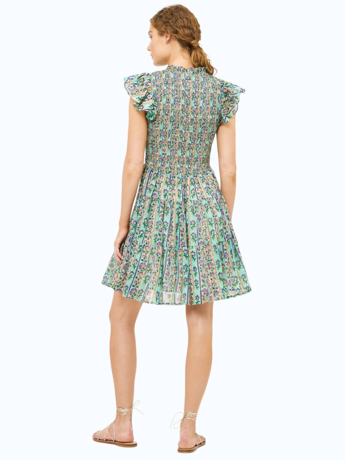 Oliphant - Smocked Flirty Short Dress