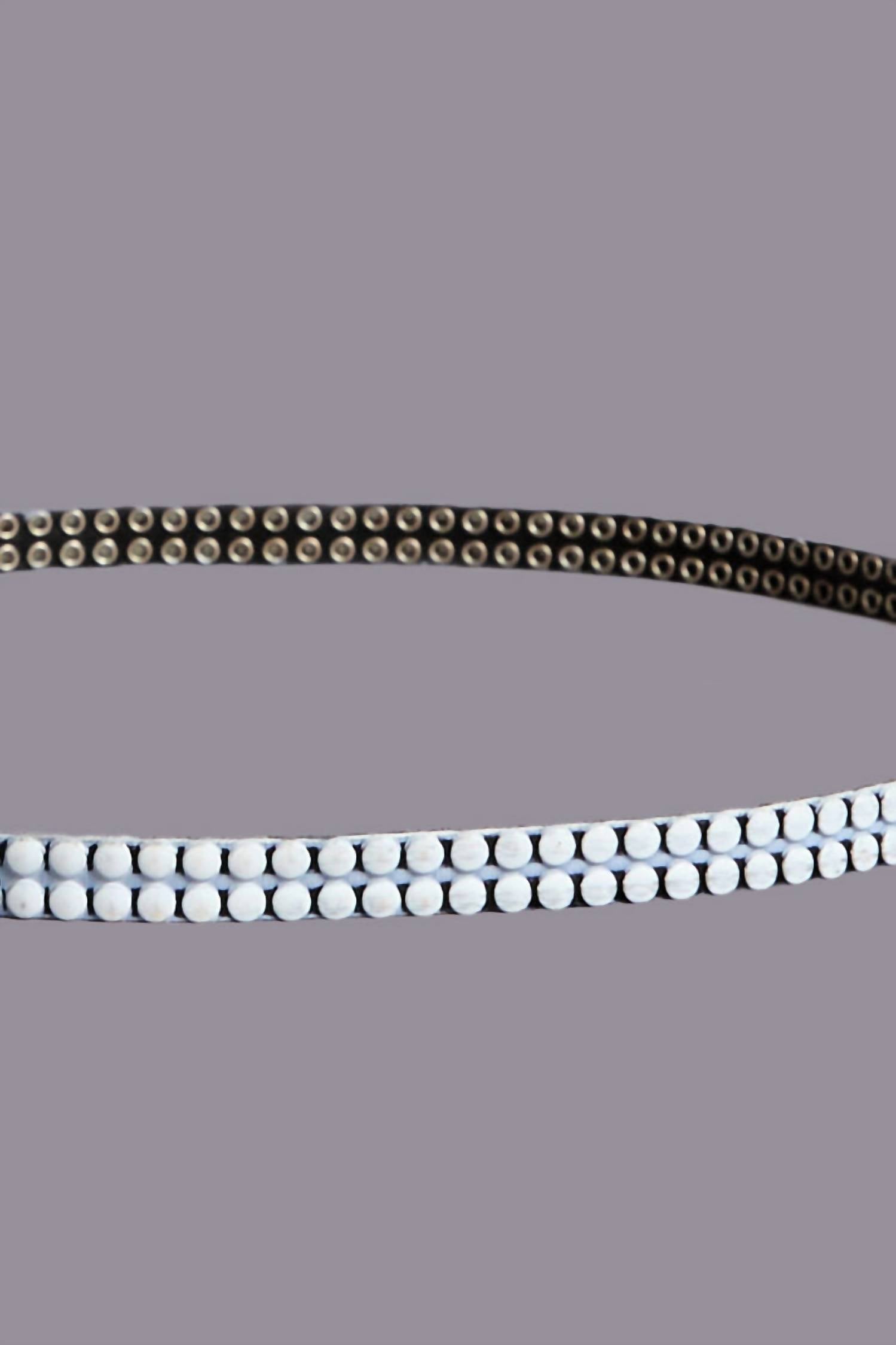 R13 - Women's Studded Skinny Belt
