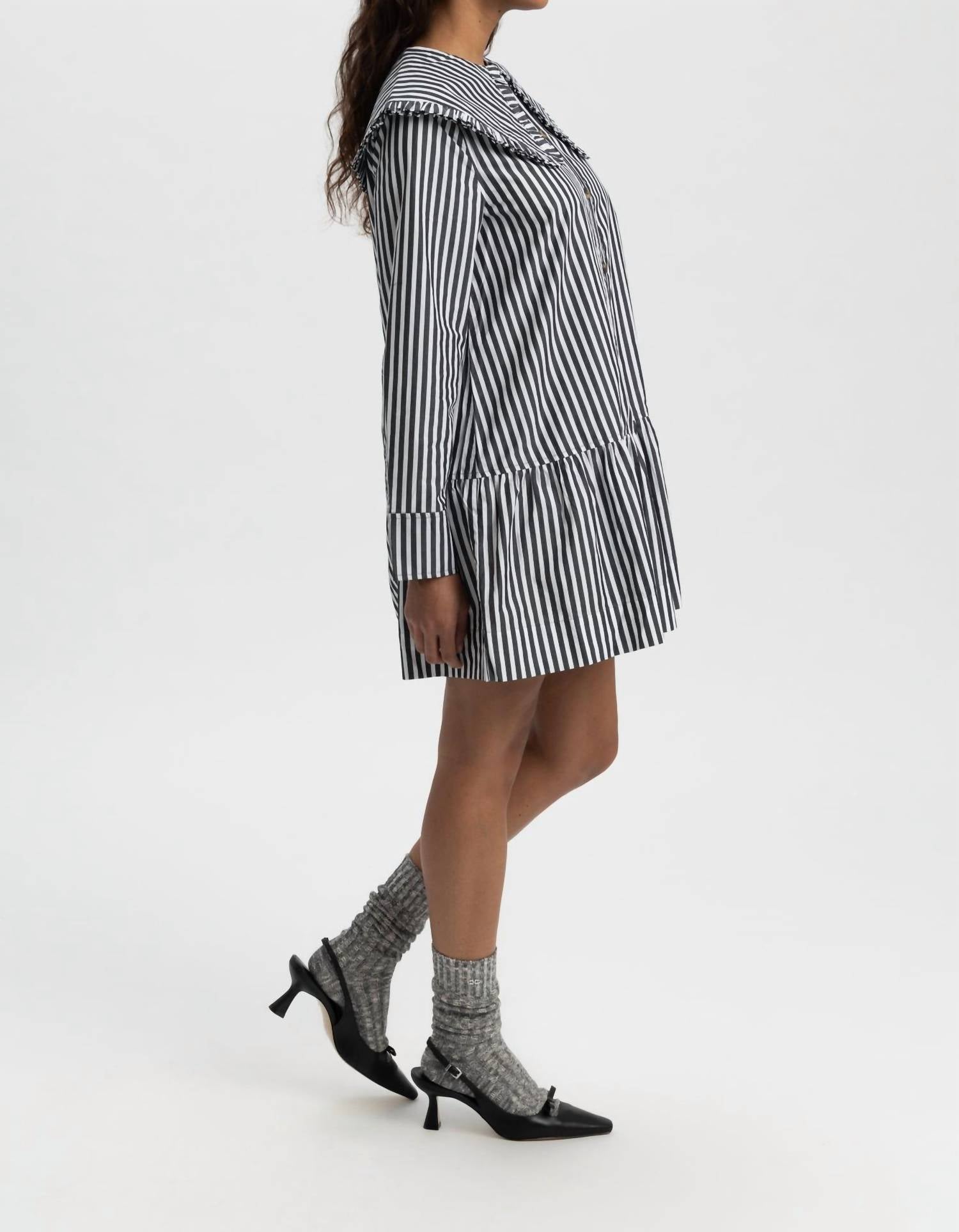 Ganni - Mini Shirt Dress