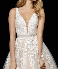 Sherri Hill - Lace Ball Gown