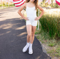 Sadie & Sage - Double Lined Courtside Romper