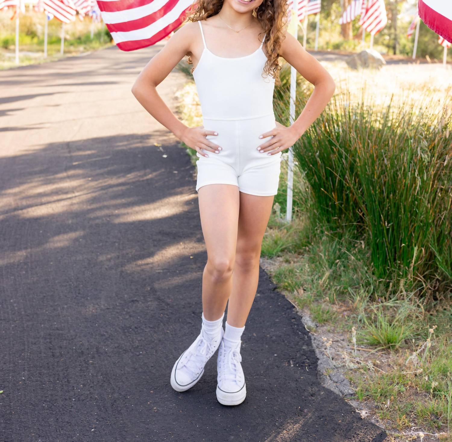 Sadie & Sage - Double Lined Courtside Romper