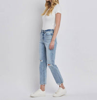 FLYING MONKEY Astrid Jeans in medium light wash - women's jeans - view 5