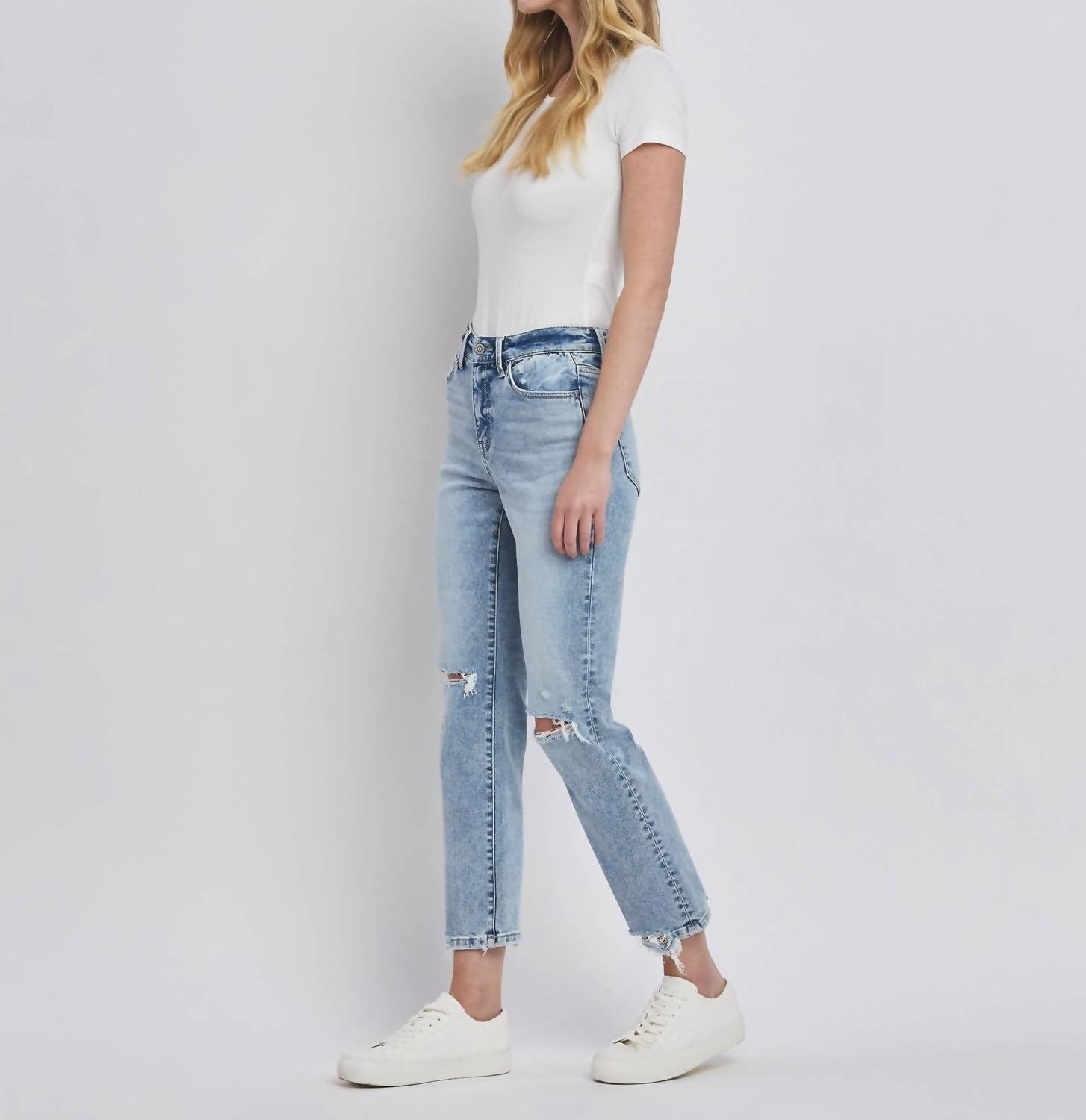 FLYING MONKEY Astrid Jeans in medium light wash - women's jeans - view 5