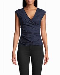 Nicole Miller - Cotton Metal Logan Top