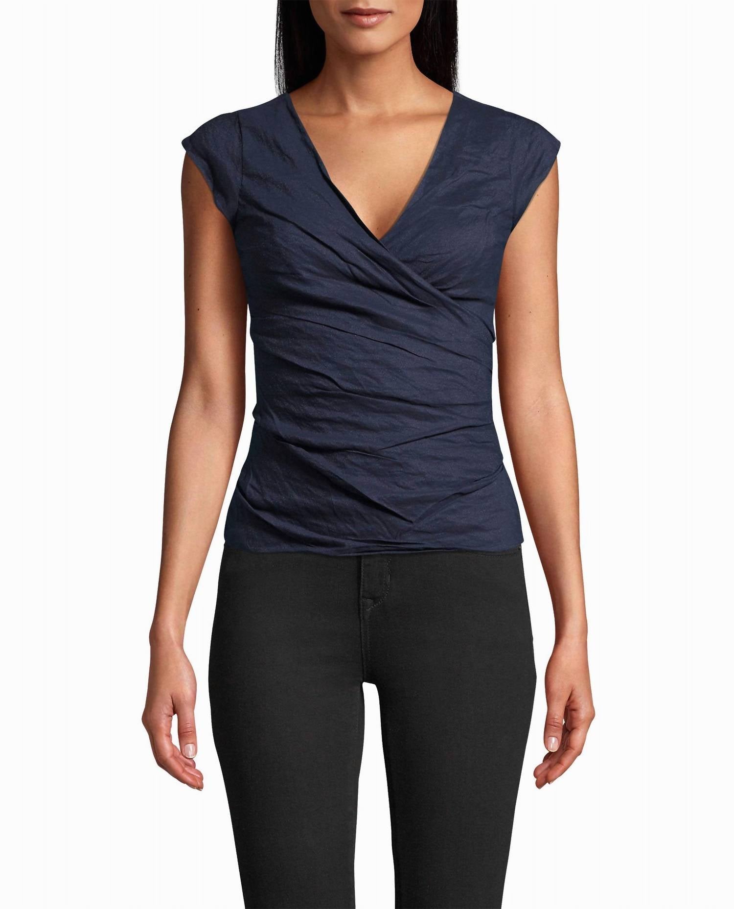 Nicole Miller - Cotton Metal Logan Top
