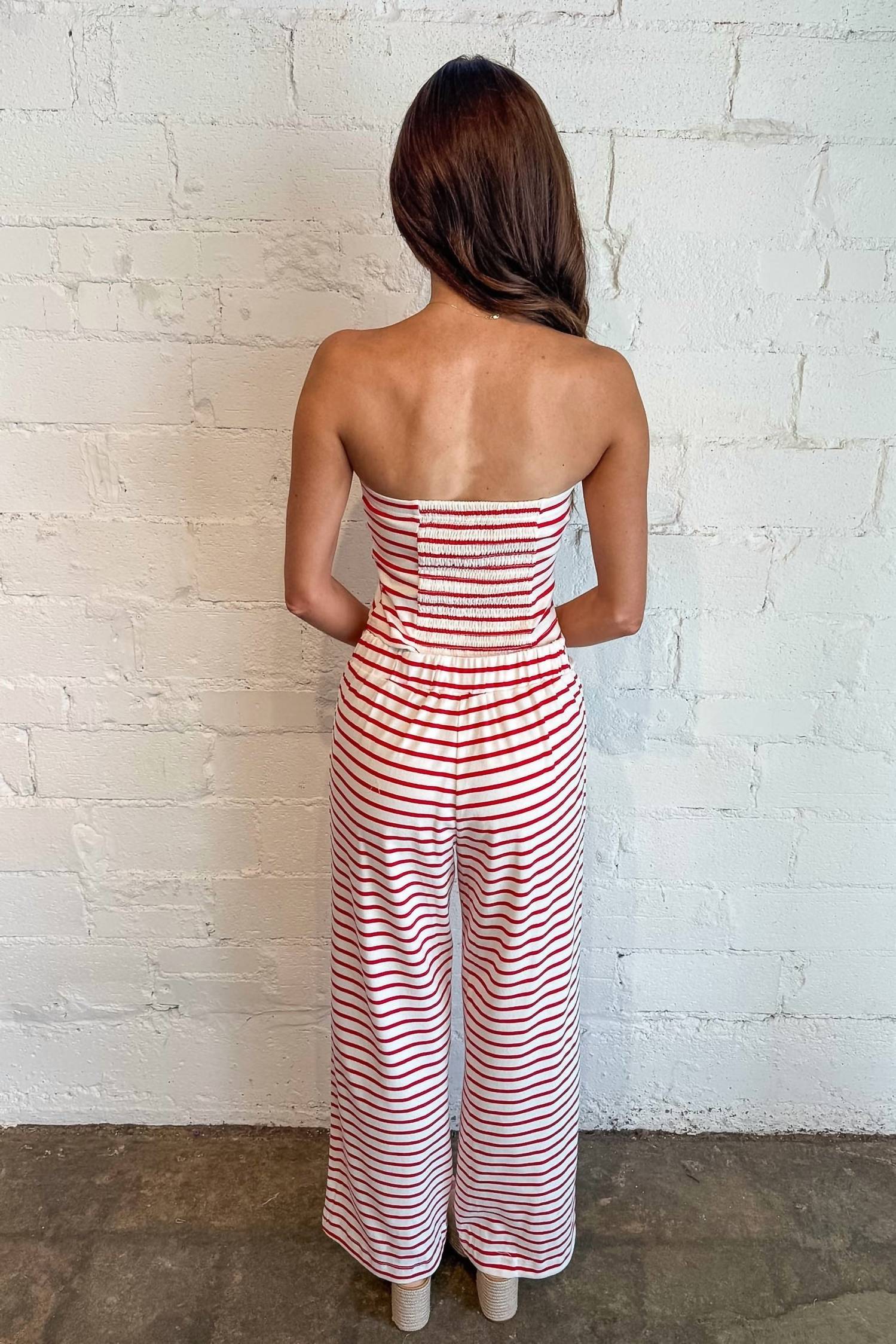 Adeline - Samantha Stripe Pant