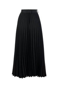 Exquise - Florence Mixed Material Denim Skirt