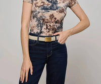L'Agence - Ressi Short Sleeve Crew Top