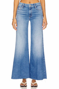 Mother - Roller Fray Wide Leg Jeans