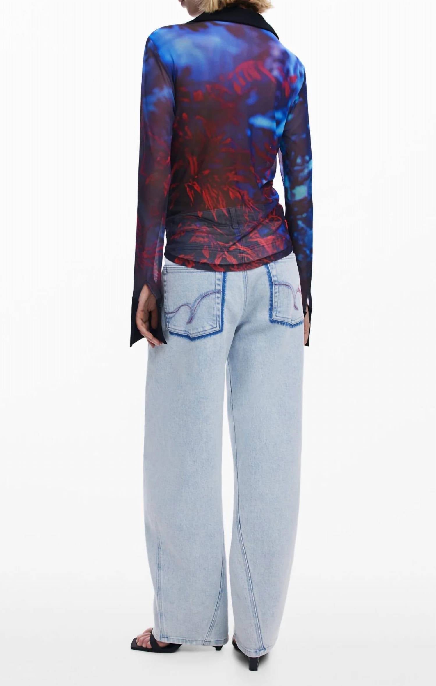 Desigual - Dietrich Buttoned Tulle Shirt