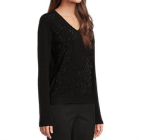 Elliott Lauren - Pop Top V Neck Sweater
