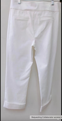 Charlie B - Women's Stretch Capri Pants With Cuffs