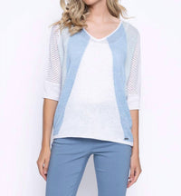 Picadilly - Color Blocking Knitted Top