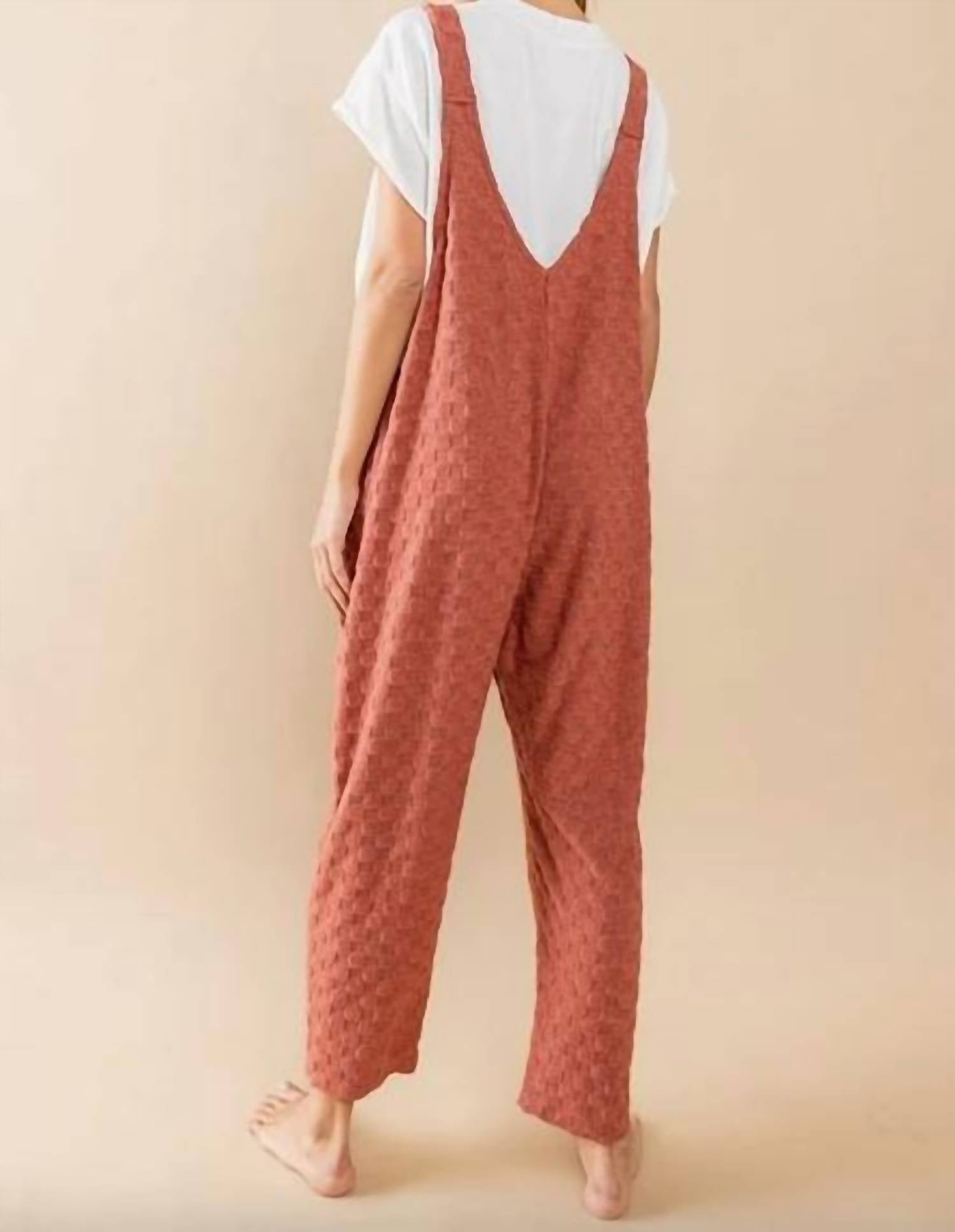 Ces Femme - Not Trying Today Jumpsuit