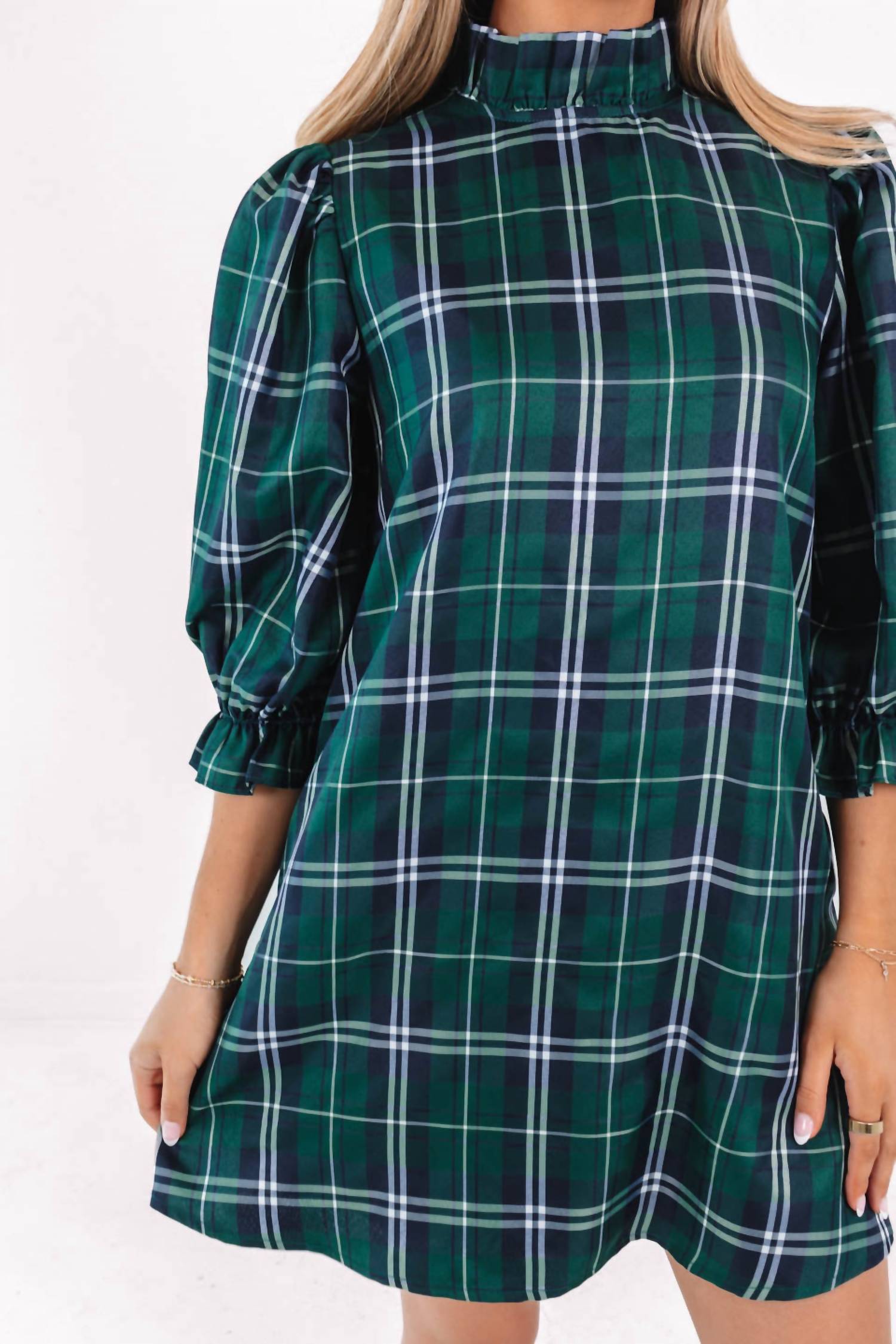 J.Marie - Jordyn Long Sleeve Bow Mini Dress