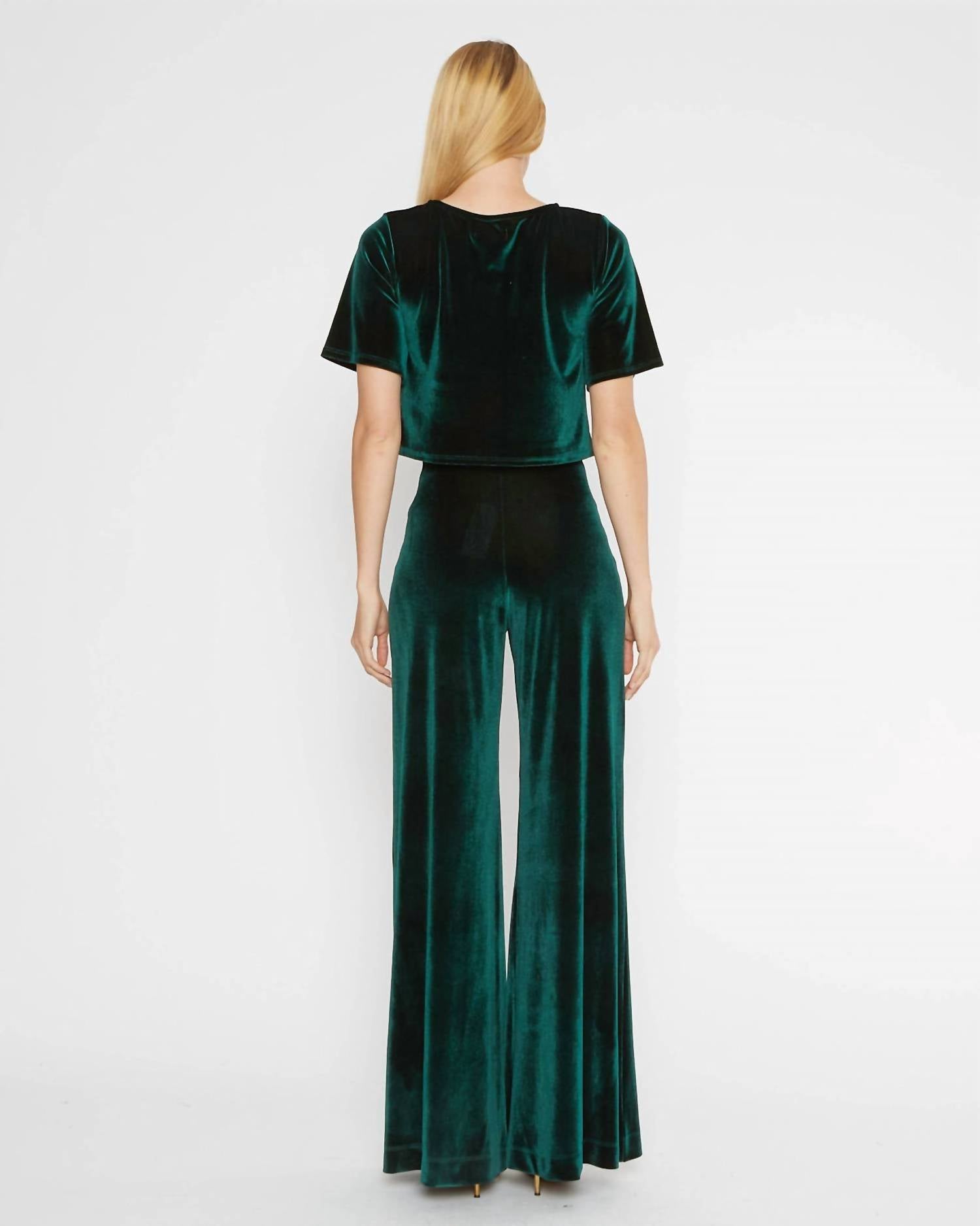 Ripley Rader - Velvet Wide Leg Pants
