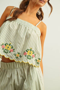 Miou Muse - Women's The Flower Market Top