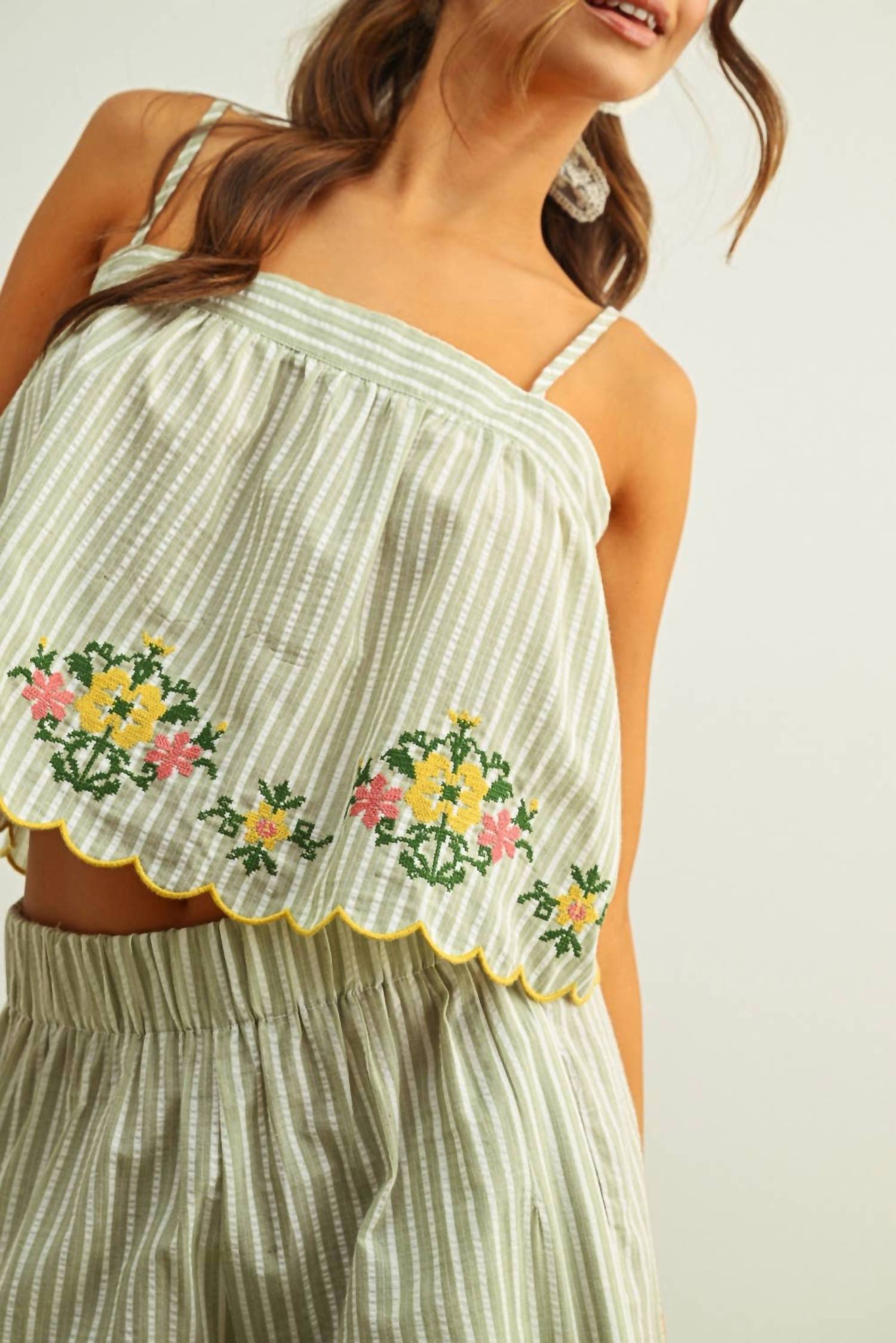 Miou Muse - Women's The Flower Market Top