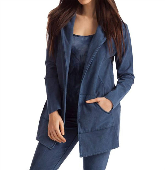 Monica Hooded Draped Cardigan