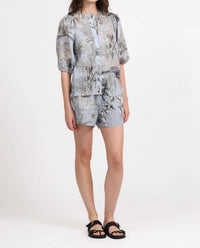 Las Surenas - Linen Blend Shorts
