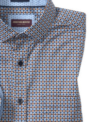 Johnston & Murphy - Men's Printed Cotton Shirt