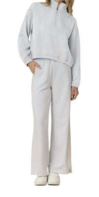 Vintage Havana - Women's Cloud Fleece Wide Leg Pant