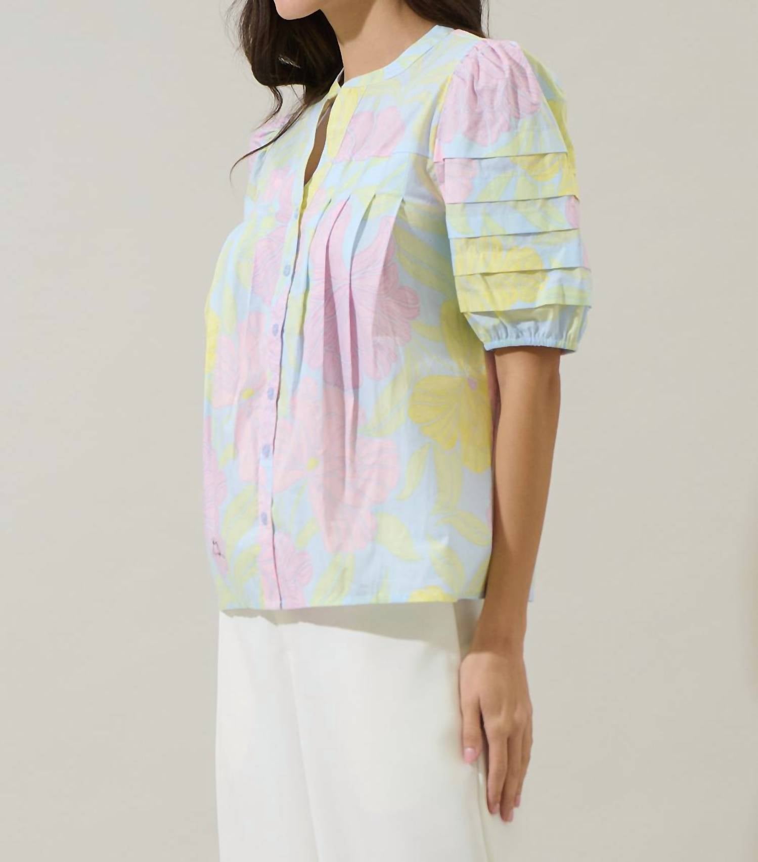 Sugarlips - Court Button Down Top