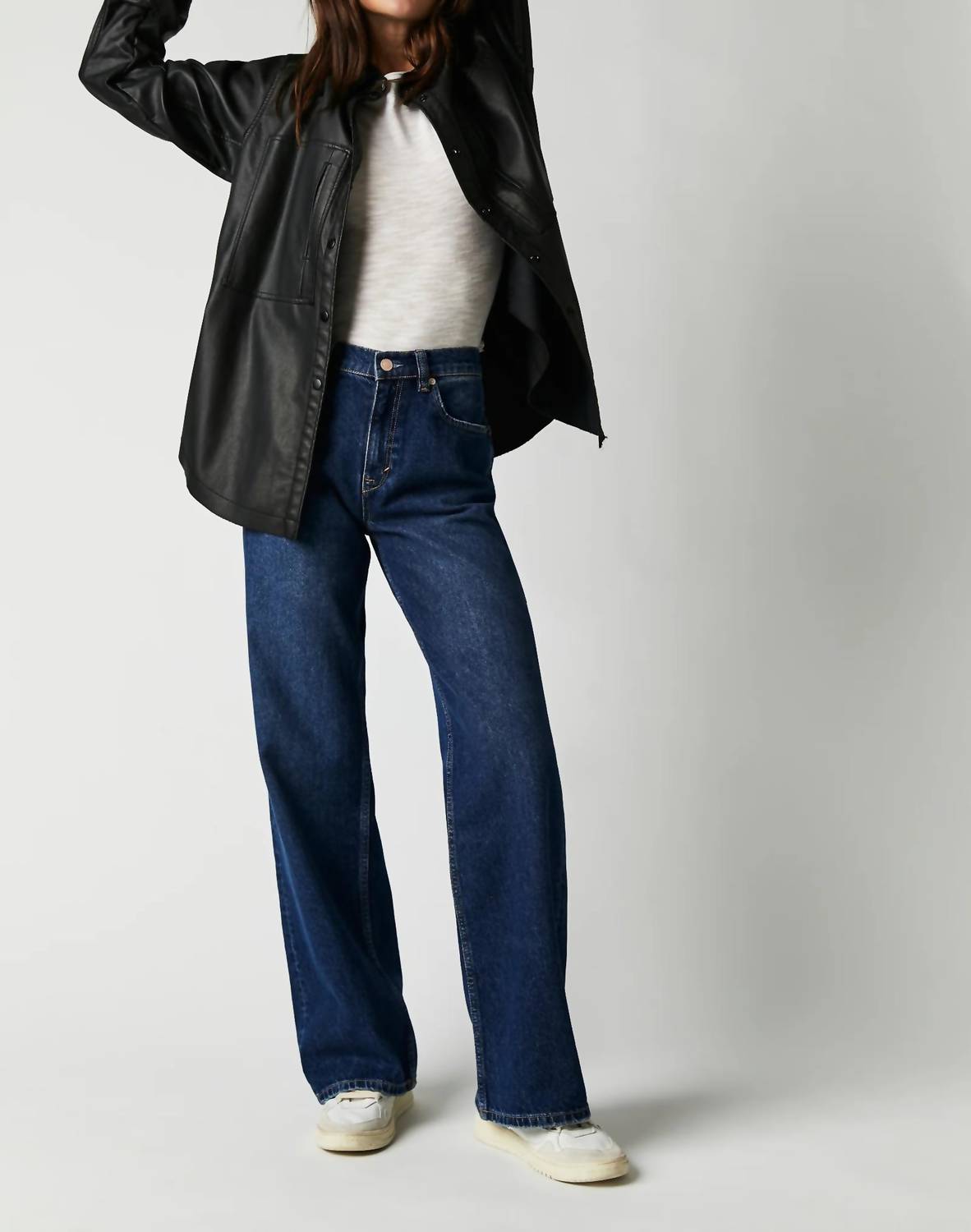 Free People - Women's Tinsley Baggy High Rise Jeans