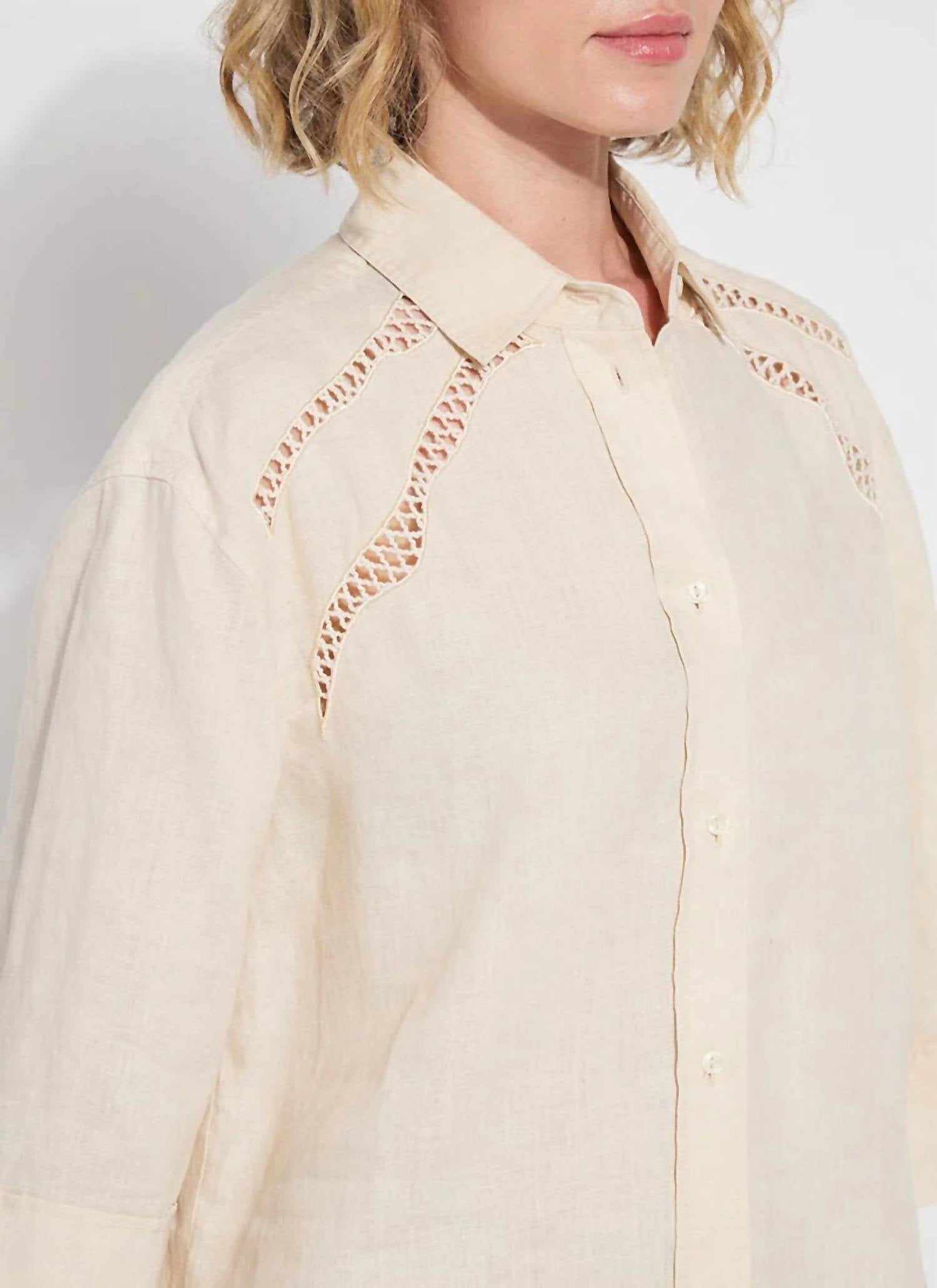 Lysse - Roxanna Embroidered Shirt