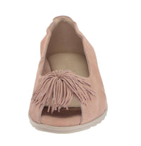 The FLEXX Women's Boco Loco Ballet Flat in rose gold - women's flats - alternate view